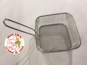 Cesta fritos 14x14x6 cm.