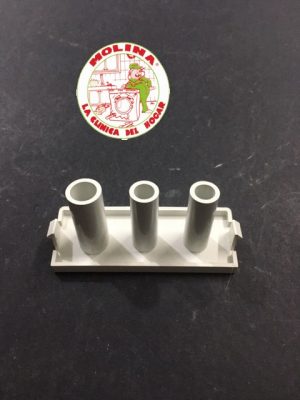 Pulsador apertura microondas Sharp blanco.