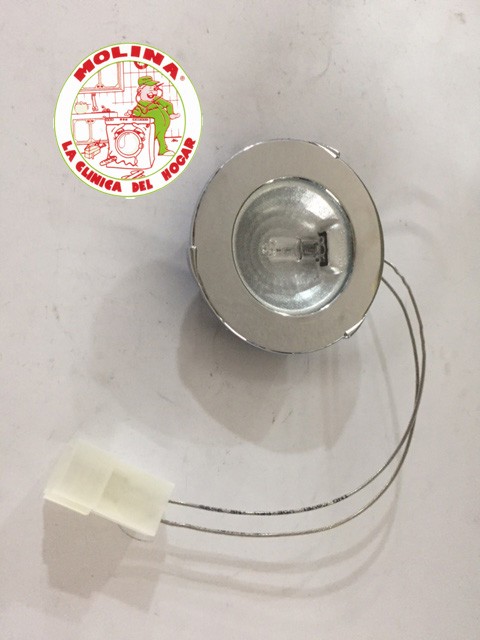 Foco luz campana extractora Fagor, Edesa, Aspes, 12v. 20w, completo.