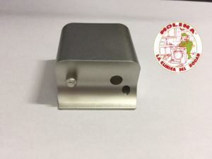 Soporte-tirador horno Fagor, Aspes, Edesa izquierdo, color plata.