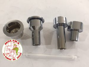 Pulsador cisterna Roca 1 descarga, kit.