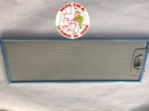 Filtro metálico Campana extractora, Whirlpool, Philips, Bauknecht, 17,8x50,5 cm.