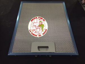 Filtro metálico campana extractora,Bosch, Siemens, Balay, Gaggenau, Pitsos, 18,5x45,5 cm,.