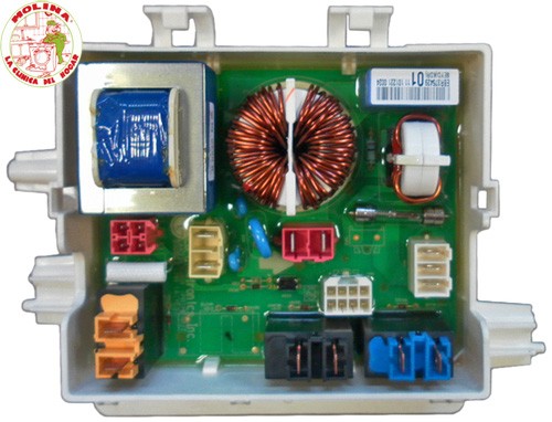 Circuíto electrónico lavadora LG, 3 contactos.