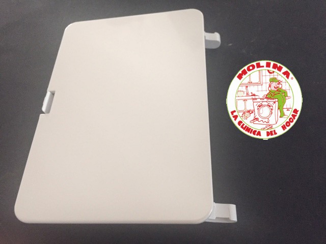 Tapa exterior bomba lavadora Bosch, Balay, Siemens, 12,7x9 cm.