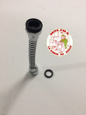 Atomizador flexible grifo, rosca m/h.