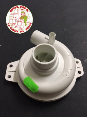 Cuerpo Bomba para motor de lavavajillas, Teka, Fagor, Smeg, Gorenje,