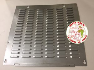 Rejilla interior campana extractora Teka 33,5x32,5 cm. metal.