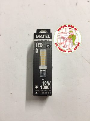 Bombilla LED campana extractora 10W, fria, 6400K.