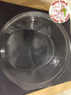 Cristal puerta escotilla lavadora Candy diam. 38,5 cm.