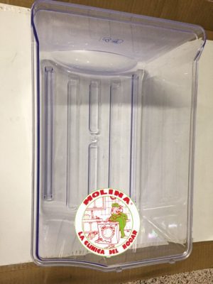 Cajón verdura frigorífico Teka, 25x36,5x18 izdo.