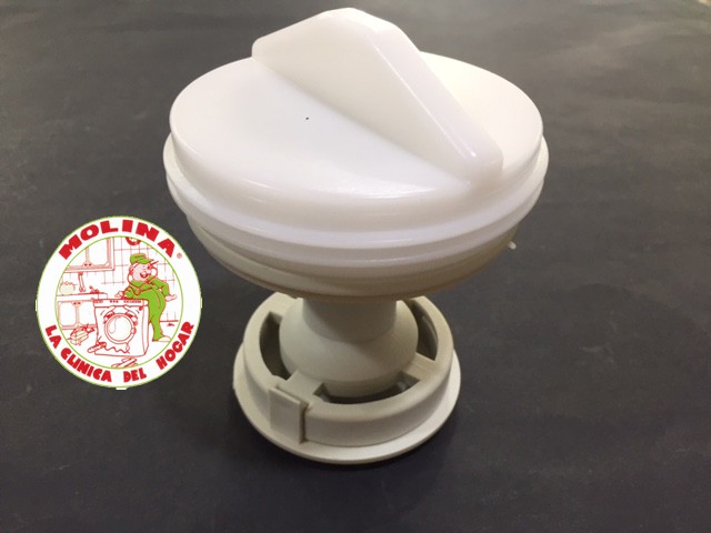 Tapa bomba desagüe lavadora Miele.