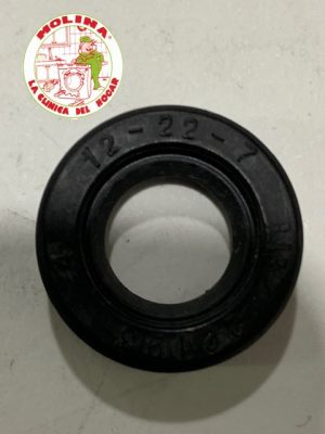 Retén bomba lavadora 12x22x7 cm. Indesit