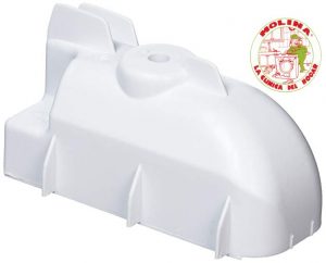 Soporte sifón aditivos detergente lavadora Indesit.