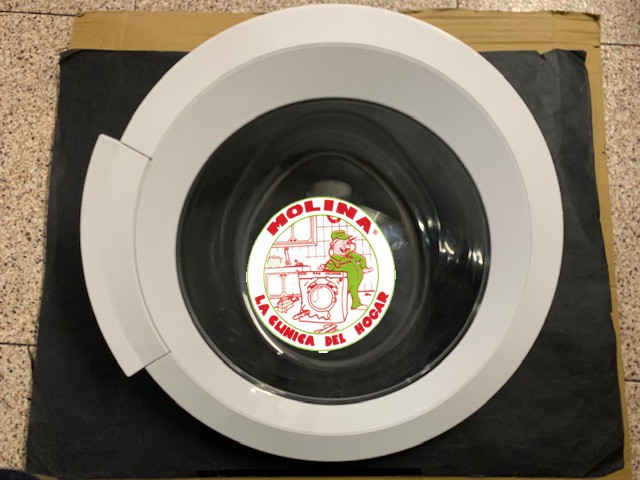 Puerta escotilla lavadora Bosch, Siemens, Balay, Neff, 8 kgs.