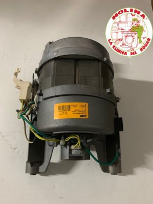 Motor escobillas lavadora Electrolux, Zanussi, Aeg, 7 conexiones.