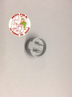 Pulsador encendido lavavajillas Fagor, plata.