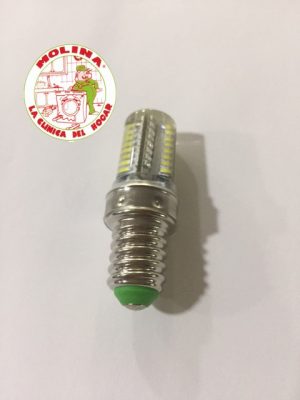 Bombilla Led frigorífico E14, 4W, 220V, 6500K.