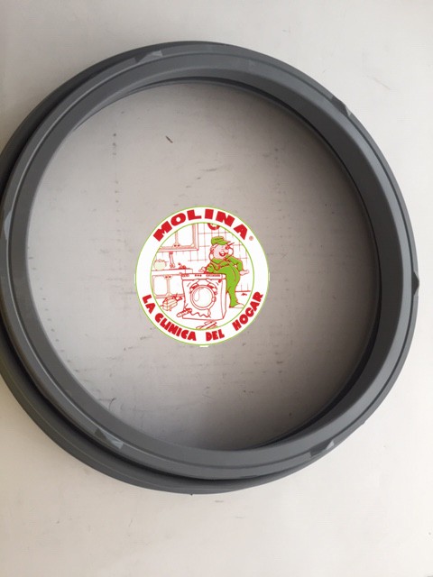 Goma puerta escotilla lavadora, LG 7kgs. sin iris.