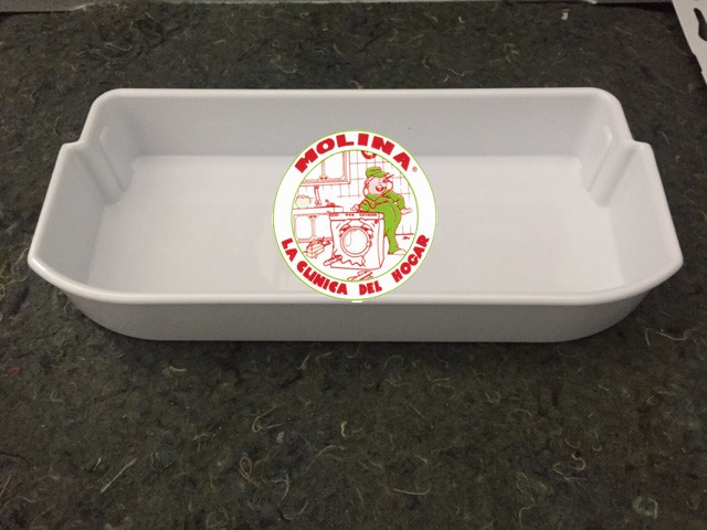 Caja mantequera frigorífico Bosch, 12,5x4x9,7 cm.