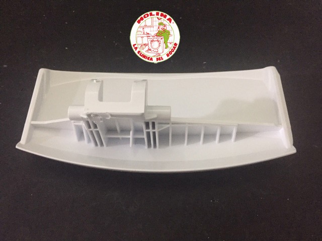 Maneta, Manilla, cierre puerta escotilla lavadora Electrolux, Zanussi, Corberó, Aeg, blanca.