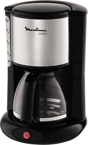 Jarra cafetera Moulinex, Tefal, 12t. negra