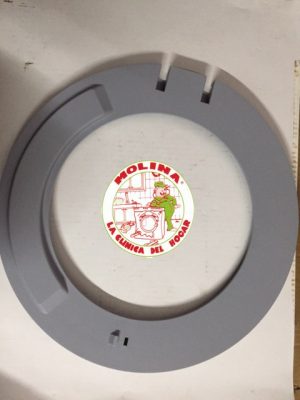 Aro interior escotilla lavadora Bosch, Balay, Neff, 31x45,5 cm.