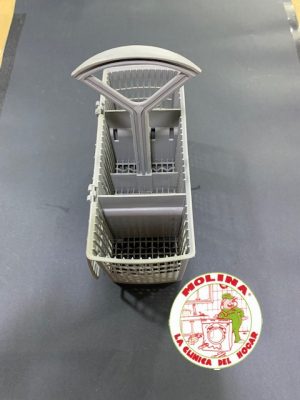 Cesto cubiertos lavavajillas Bosch, Balay, Siemens, 23x9 cm.