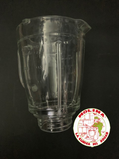 Jarra cristal batidora de vaso Philips, Moulinex, ETC.