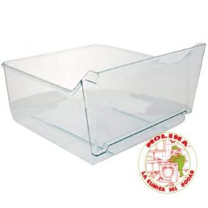 Cajón verdura frigorífico Liebherr, Miele, 25,5x37x16,5 cm.