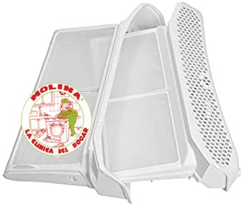 Filtro pelusas secadora Bosch, Siemens, Neff, Balay, 32x18,5 cm.