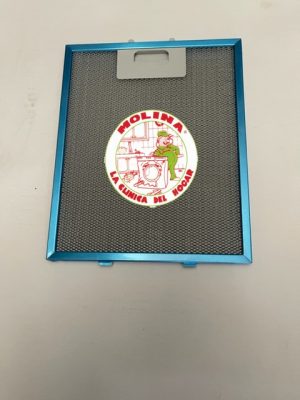 FILTRO METALICO CAMPANA EXTRACTORA, IKEA, WHIRLPOOL, 21.8X26.7 Cm.