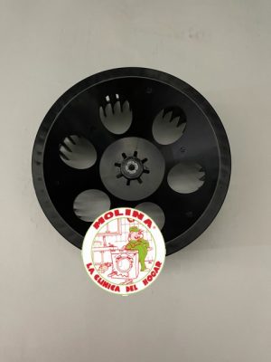 TURBINA MOTOR VENTILADOR DESHUMIDIFICADOR DIAM., 17CM.