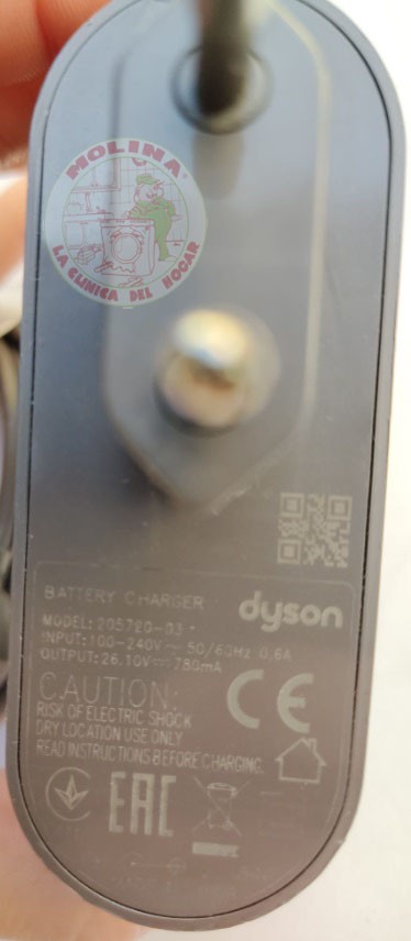 TRANSFORMADOR DE CARGA BATERIA ASPIRADOR DYSON SV10