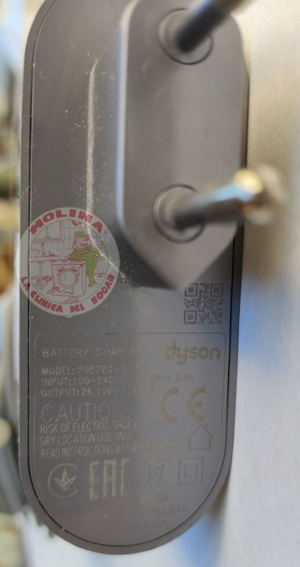 TRANSFORMADOR DE CARGA BATERIA ASPIRADOR DYSON SV10