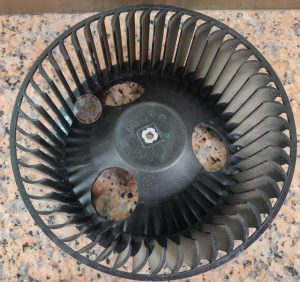 Turbina motor ventilador deshumidificador 19,5cm diametro