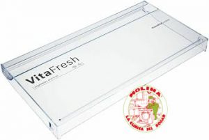 Tapa cajón verdura frigorífico BOSCH, SEIMENS, BALAY, NEFF 46,3×24,5 cm.